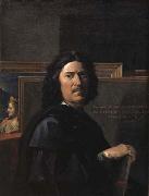 Nicolas Poussin Self-Portrait oil painting reproduction